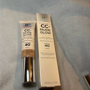 IT Cosmetics CC+ Nude Glow Serum with SPF 40 shade Neutral Medium Brand New